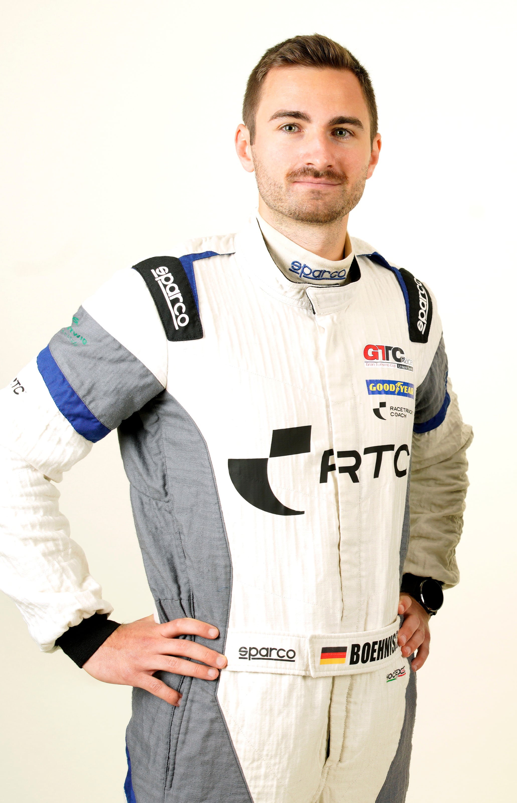 Florian Boehnisch im Rennfahrzeug